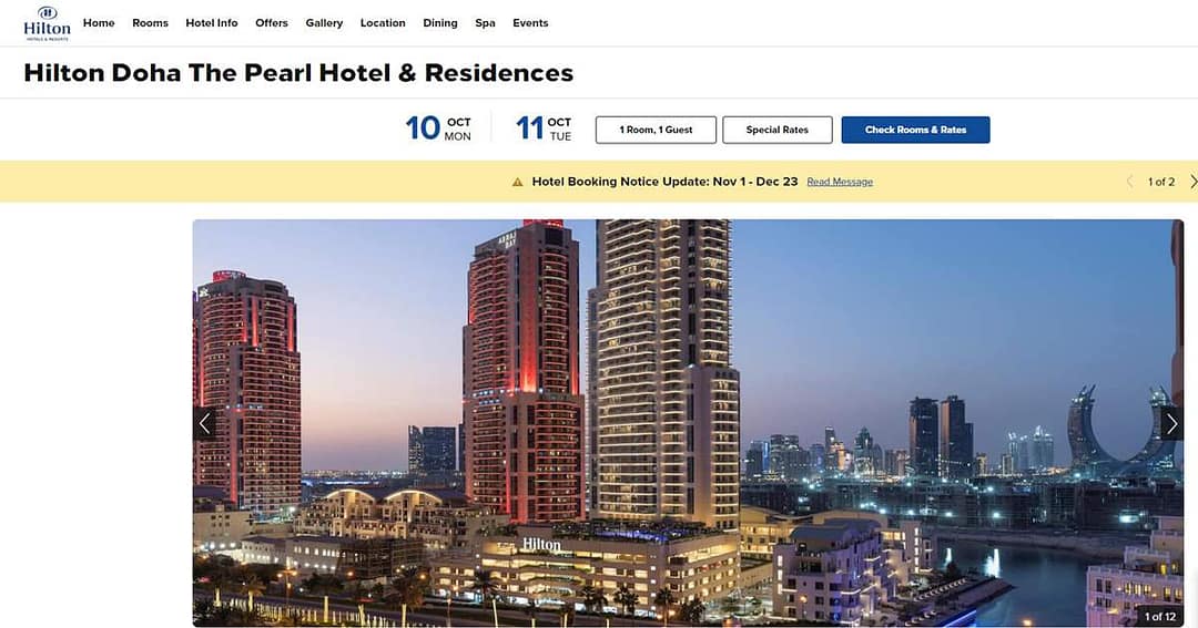 Top 15 FiveStar Hotels in Qatar for FIFA World Cup Travellenture